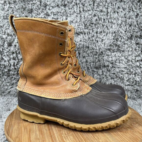 Vintage LL Bean Rubber Muck Duck Boots Women's 7 - Picture 1 of 10